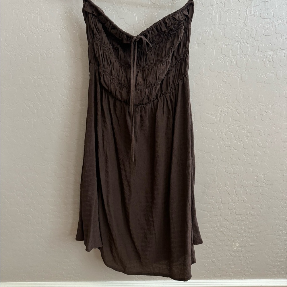 Strapless dress